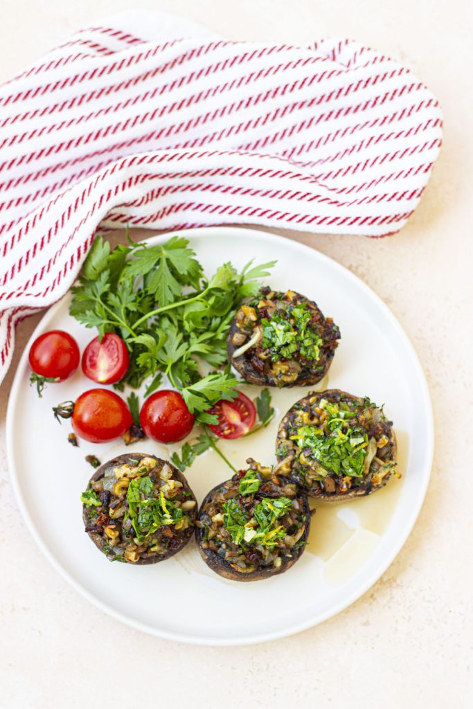 Gluten Free Stuffed Mushrooms