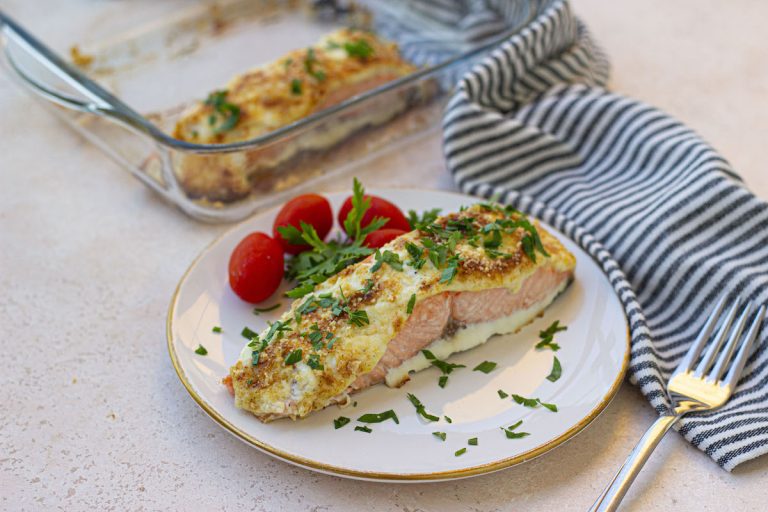 Best Baked Salmon With Mayonnaise Recipe
