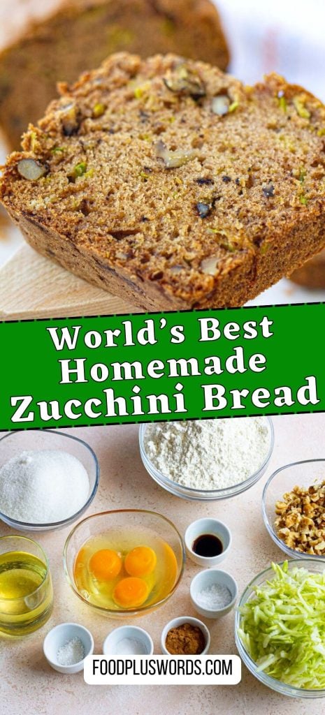 Old Fashioned Zucchini Bread 7