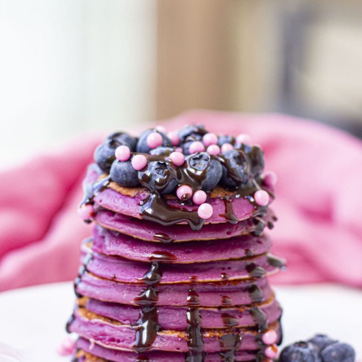 Purple Pancake Recipe (Easy Ube Pancakes)