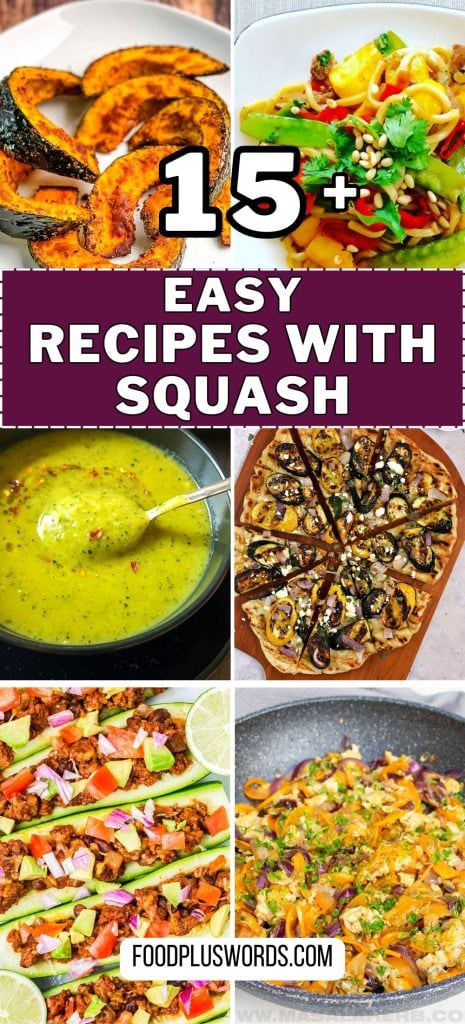 15 easy summer squash recipes.