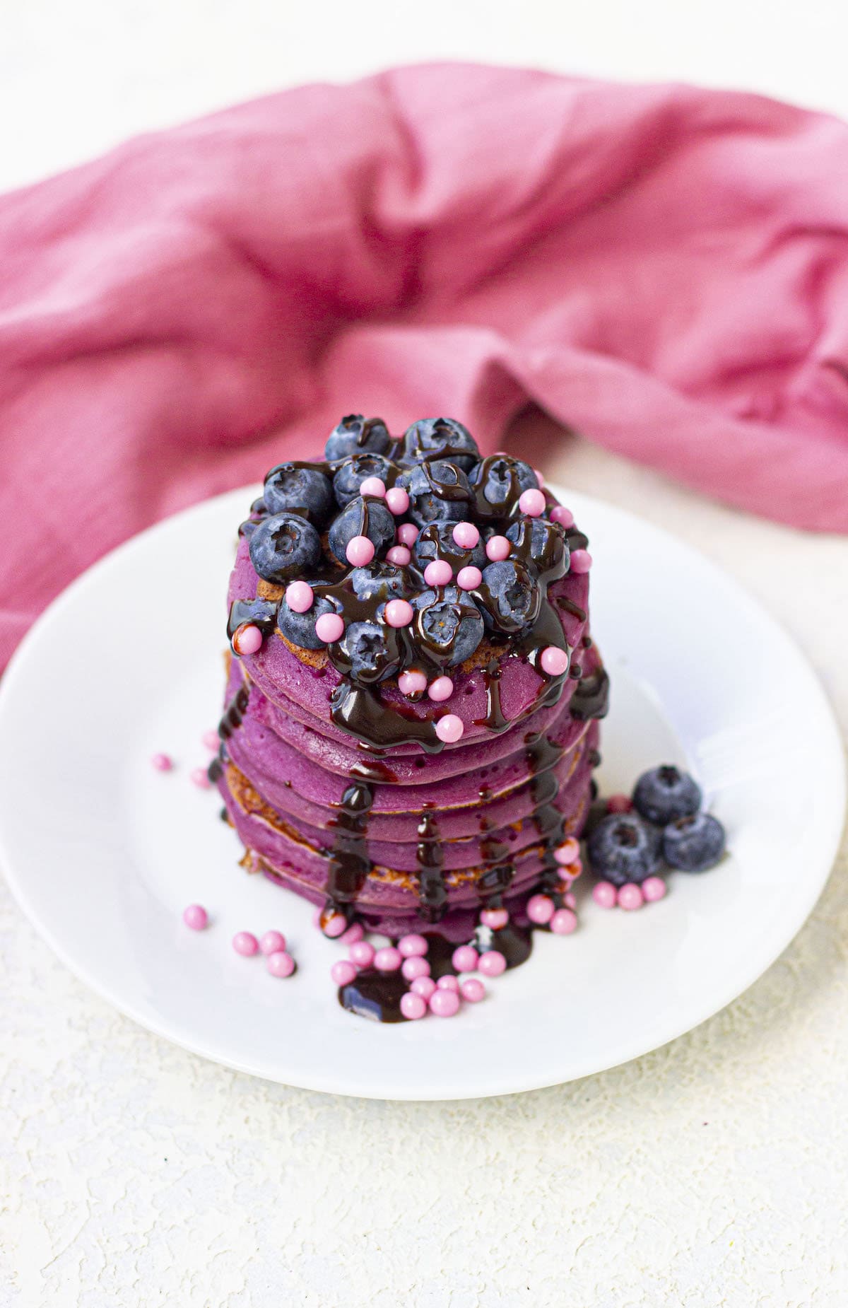 purple pancakes