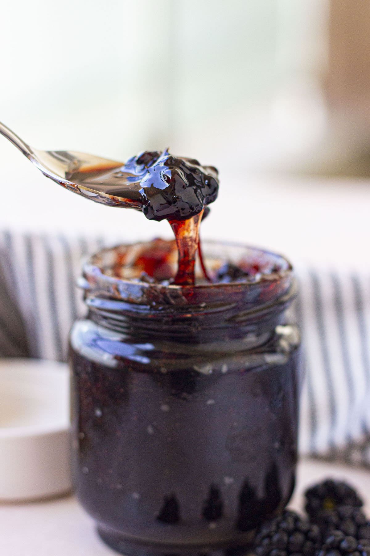 blackberry jam recipe without pectin