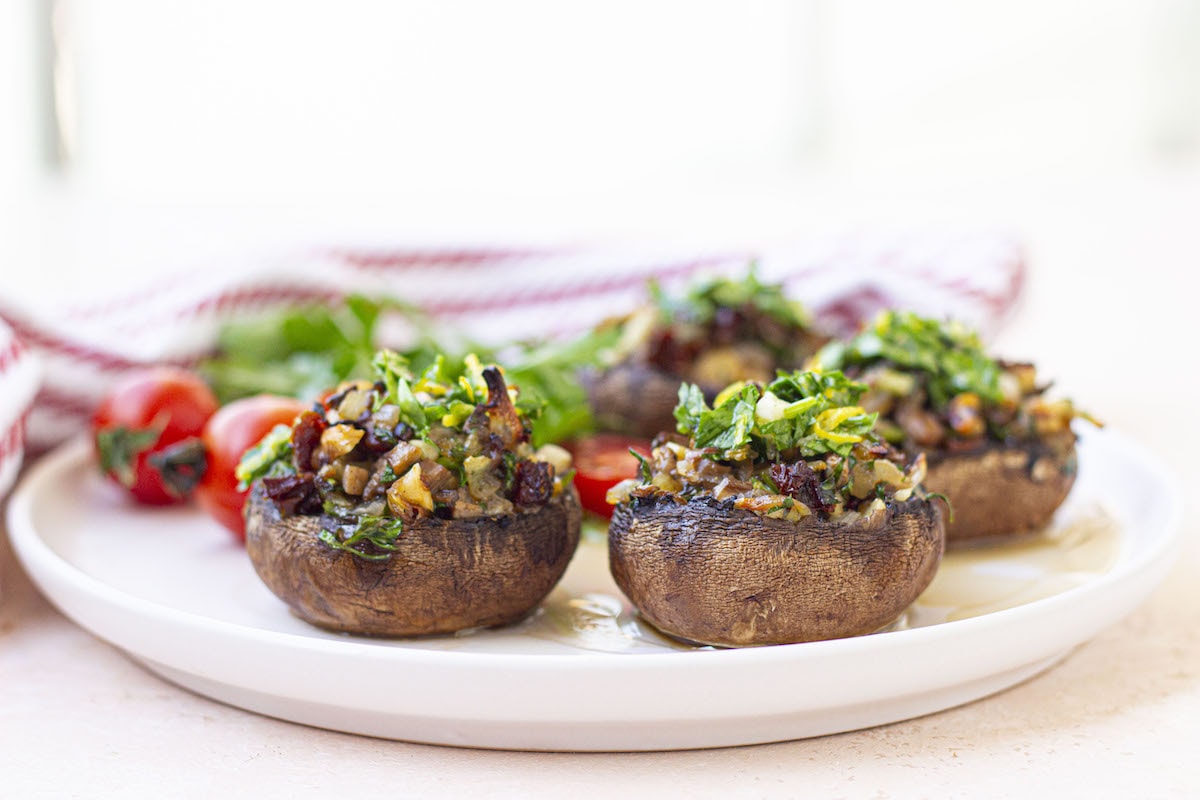Gluten Free Stuffed Mushrooms
