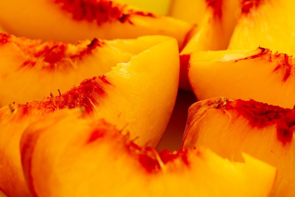 how to freeze dry peaches