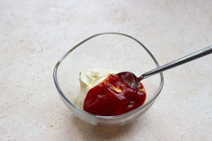 step 3a shrimp sushi bowl