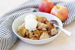 step 9 dutch oven apple cobbler