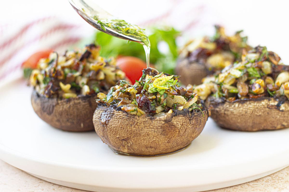Gluten Free Stuffed Mushrooms