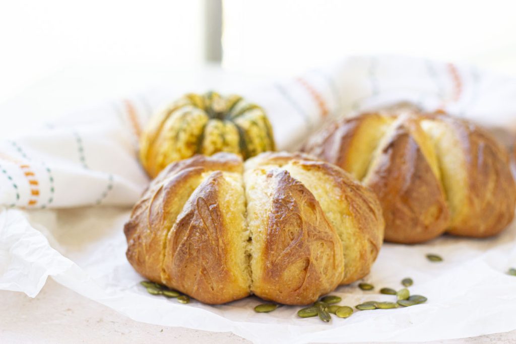 What To Serve With Pumpkin Shaped Bread