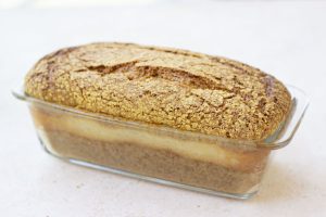 step 10a pumpkin bread with cream cheese