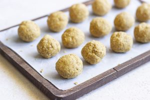 step 6 No Bake Pumpkin Balls