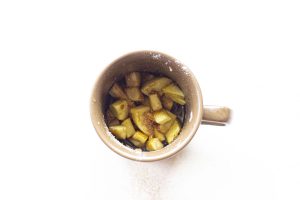 step 6 apple mug cake