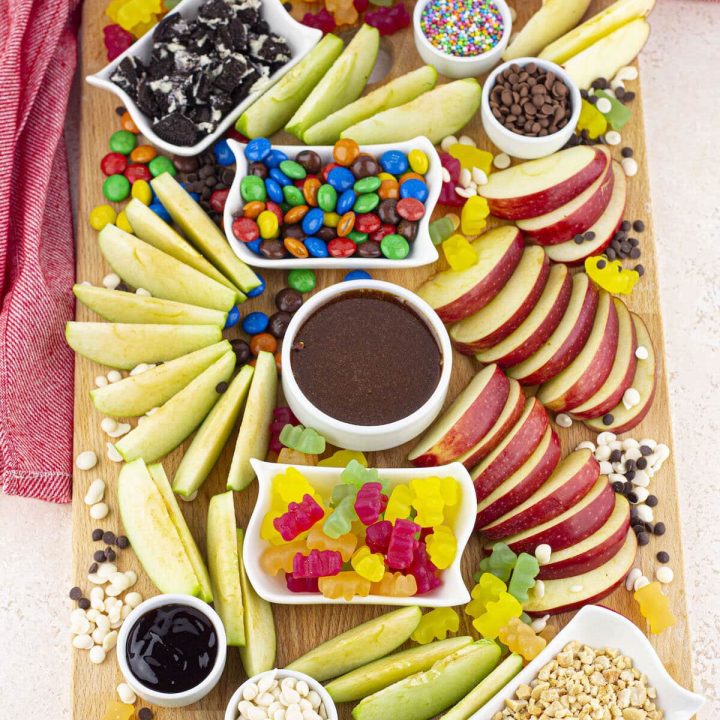 Perfect Caramel Apple Charcuterie Board For Fall