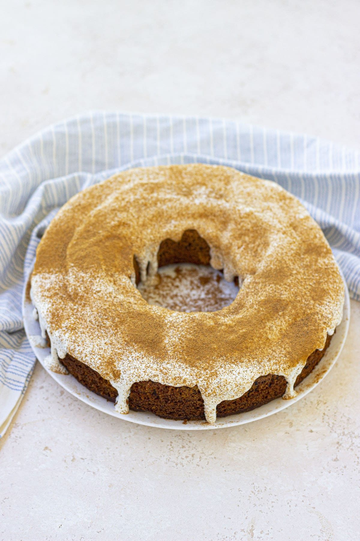 Sweet Potato Bundt Cake With Cream Cheese Frosting