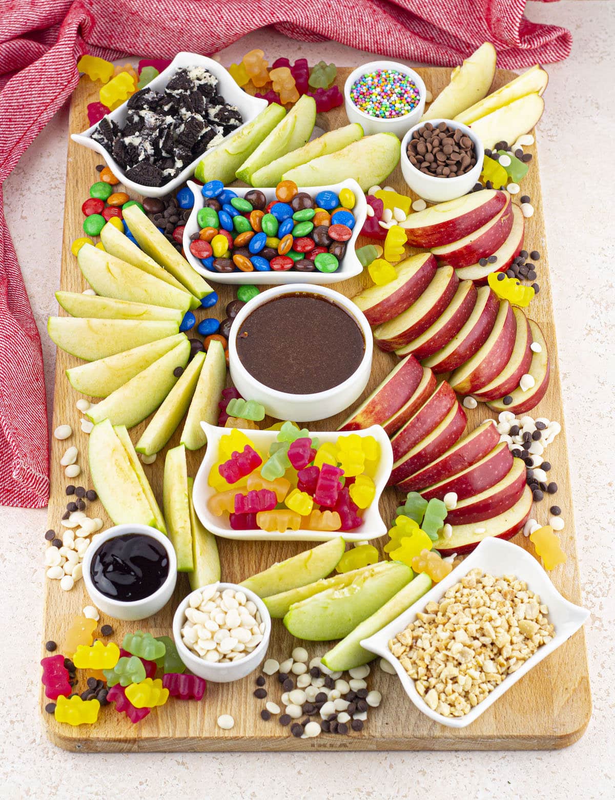 Caramel Apple Charcuterie Board