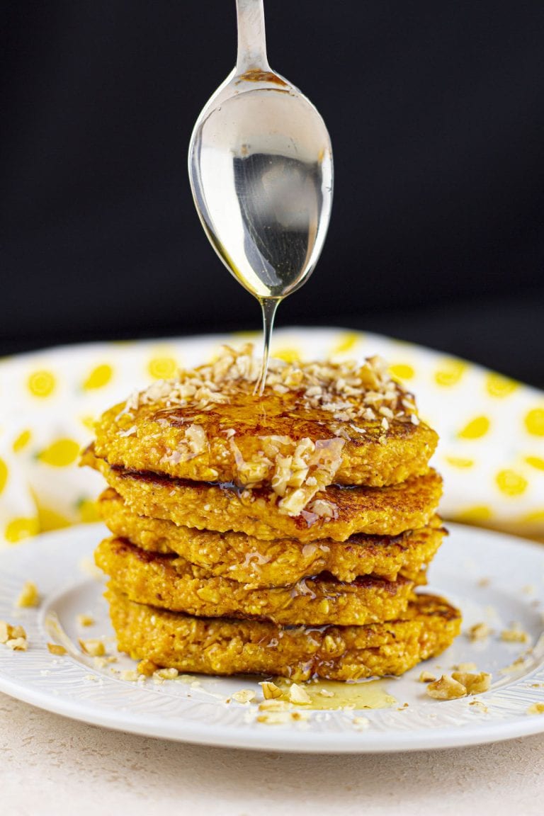 pumpkin protein pancakes