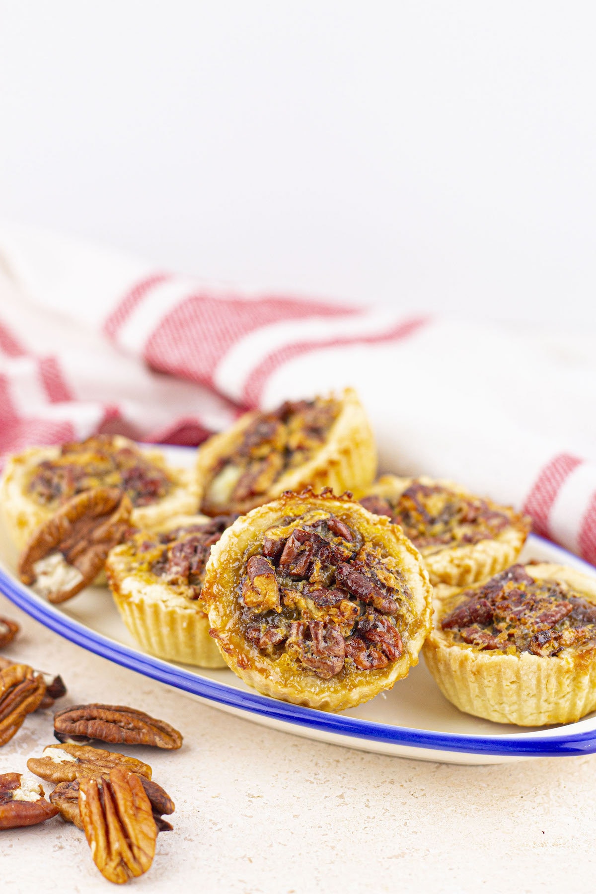 mini pecan pies