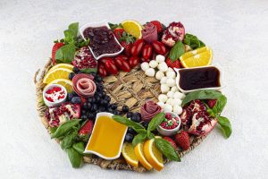 step 4 christmas wreath charcuterie board