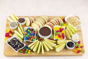 step 5 caramel apple charcuterie board