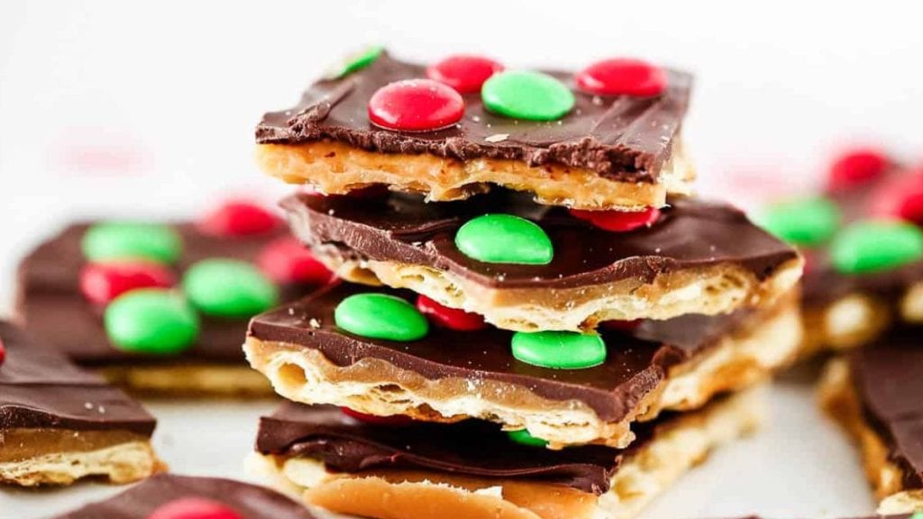 CHRISTMAS CRACK TOFFEE RECIPE BY IHEARTNAPTIME