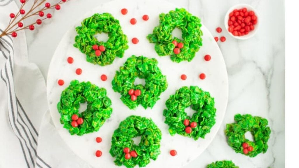 CORNFLAKE WREATH BY JULIES EATS TREATS