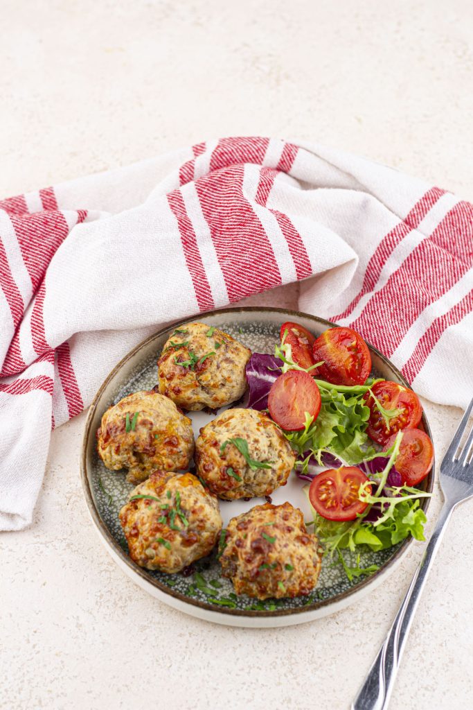 Easy Sausage Balls with Cream Cheese