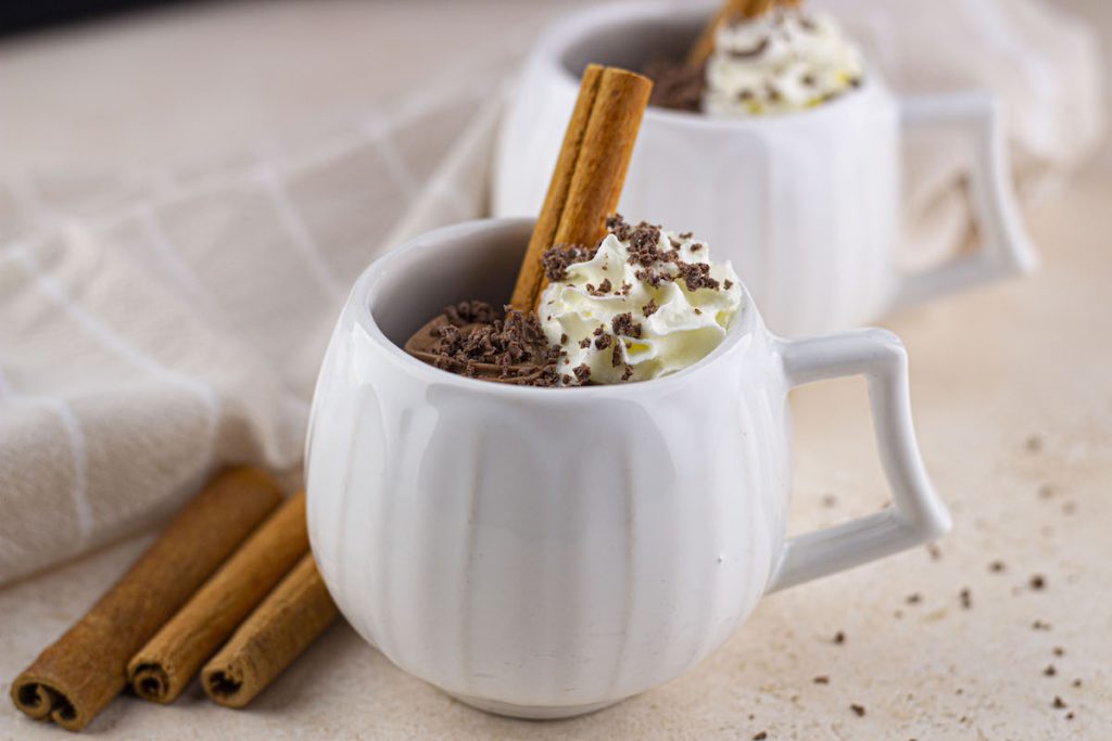 MEXICAN HOT CHOCOLATE MOUSSE BY FOOD PLUS WORDS