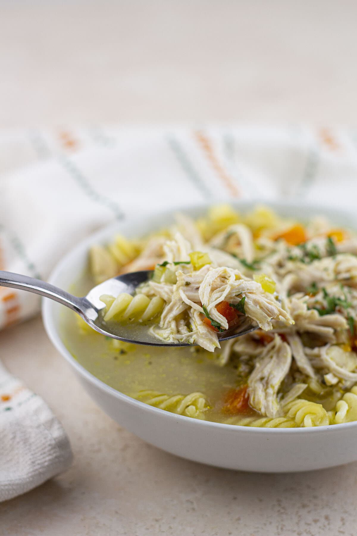Easy Stovetop Chicken Noodle Soup