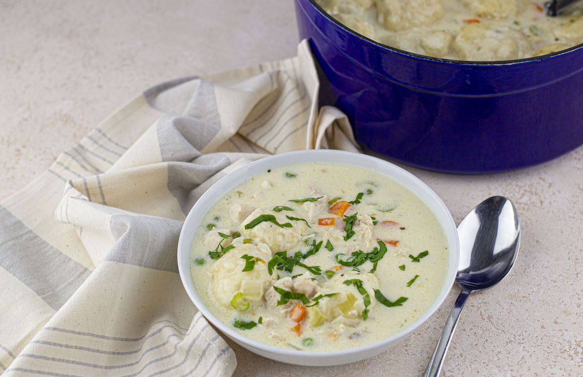how do you thicken chicken and dumplings without cornstarch