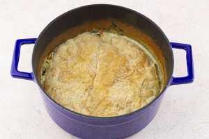 step 10a dutch oven chicken pot pie