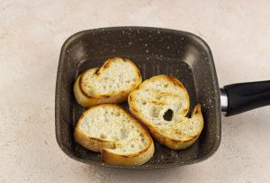 step 2 prosciutto arugula bruschetta