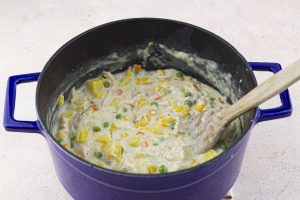 step 6b dutch oven chicken pot pie