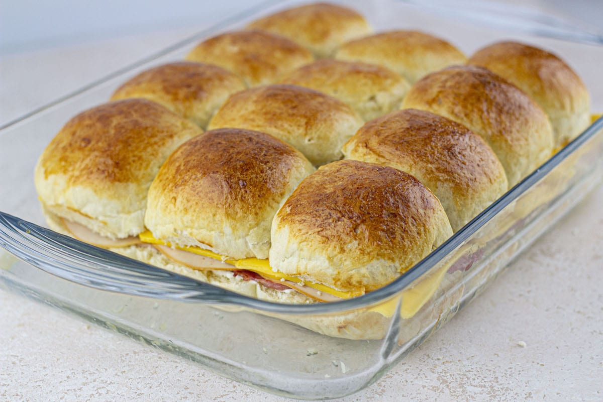 Turkey Bacon Ranch Sliders