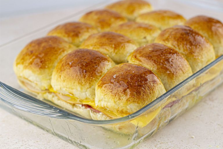 Easy Turkey Bacon Ranch Sliders