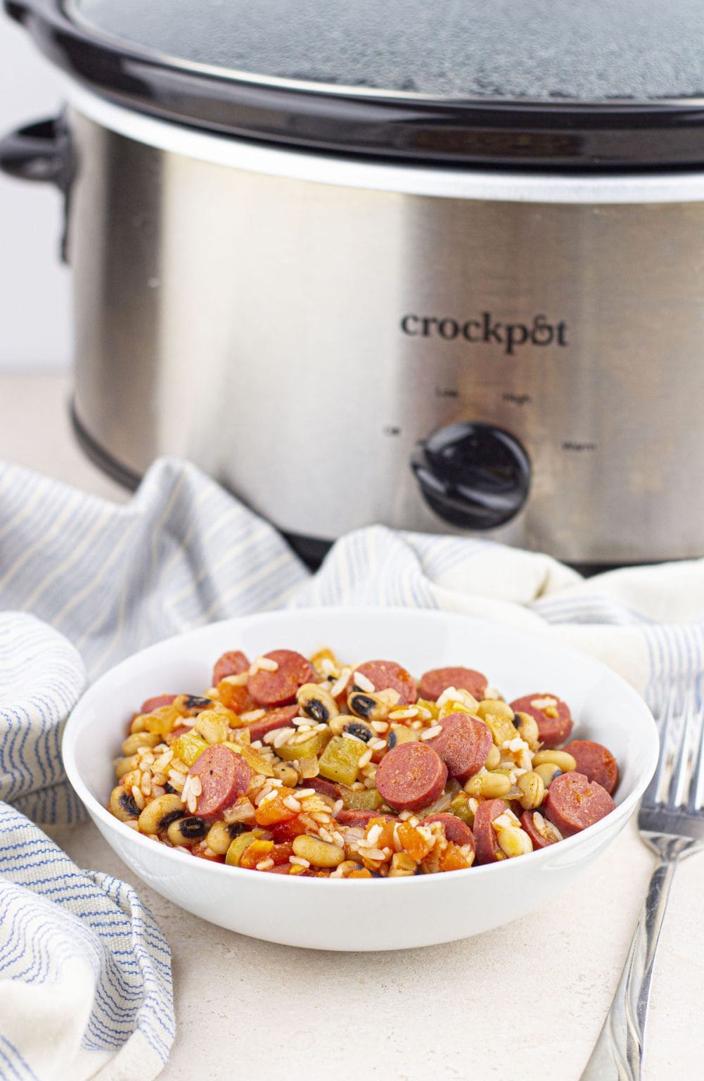 Slow Cooker Hoppin John Recipe