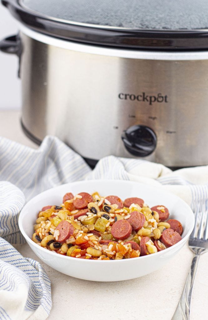 Slow Cooker Hoppin John Recipe