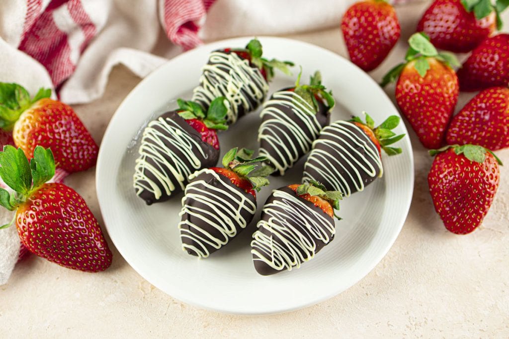 Valentines Chocolate Covered Strawberries