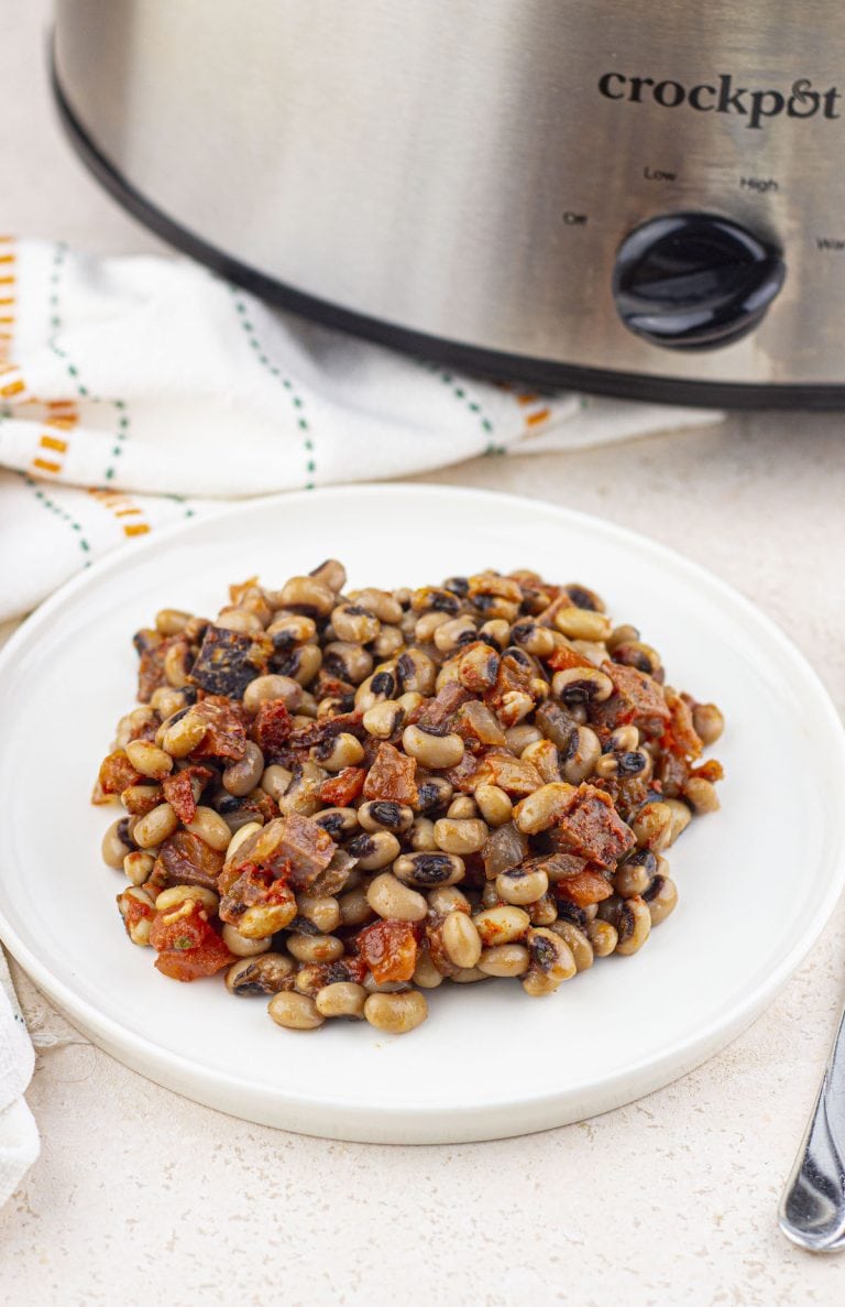 crockpot black eyed peas