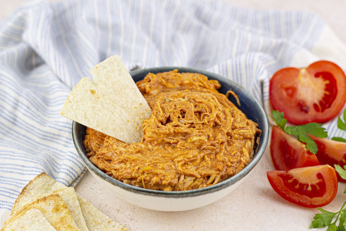 instant pot chicken buffalo dip