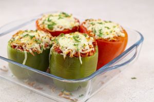step 11 turkey stuffed bell peppers