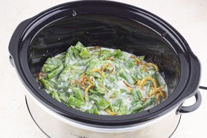 step 5 crockpot green bean casserole