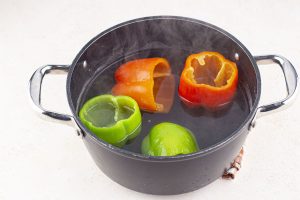 step 6 turkey stuffed bell peppers