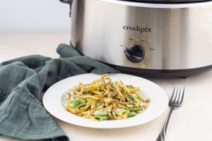 step 7b crockpot green bean casserole
