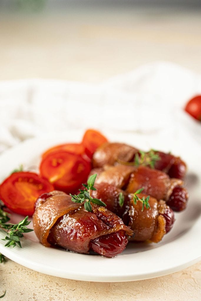 Bacon Wrapped Smokies with Brown Sugar and Butter Recipe