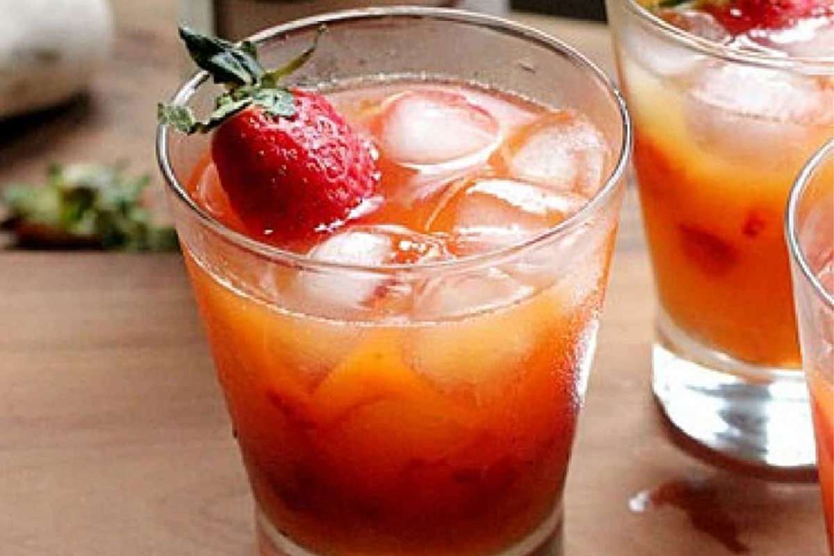 STRAWBERRY PASSION FRUIT CAIPIRINHA BY VINTAGE KITCHEN NOTES