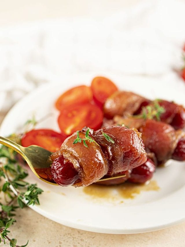 Irresistible Appetizer: Bacon Wrapped Smokies with Brown Sugar and Butter Story