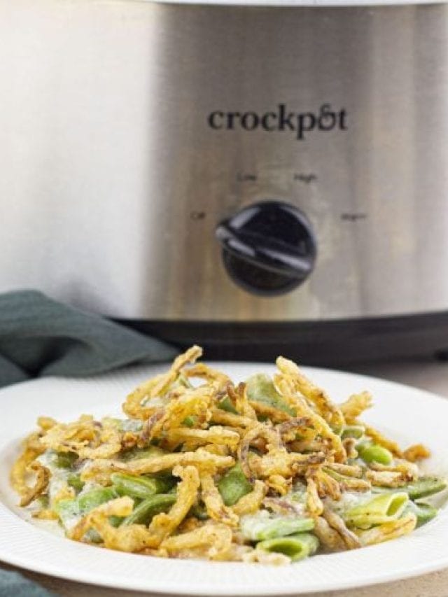 Effortless Crockpot Green Bean Casserole: A Classic Side Made Simple ...