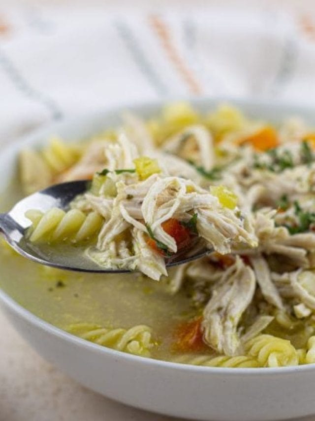 Comforting Stovetop Chicken Noodle Soup: A Warm Hug in a Bowl