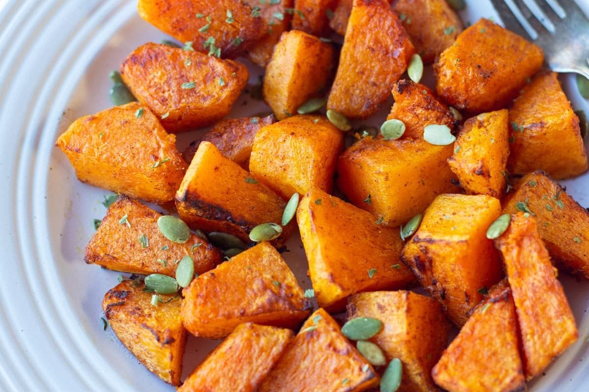 Savory Pumpkin Recipes Air Fryer Pumpkin by Piping Pot Curry