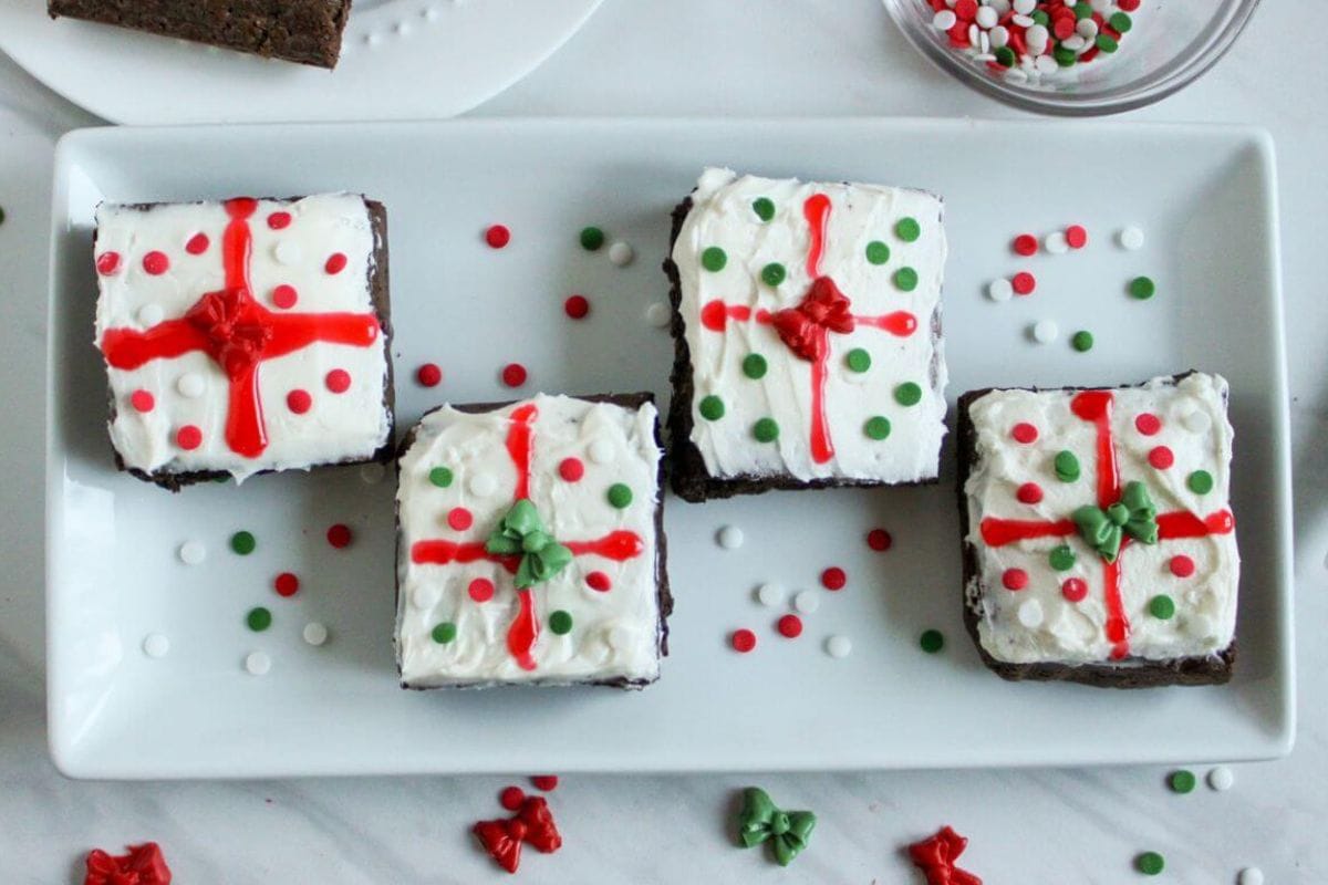 25 Christmas Brownie Ideas Chocoholics Can't Resist Food Plus Words